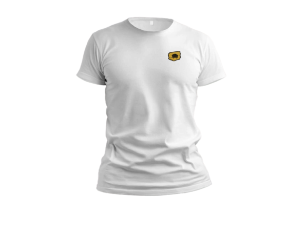 Tee shirt "le courageux" (coton BIO - col rond - blanc)
