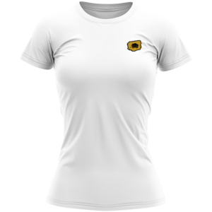 Tee shirt "la courageuse" (coton BIO - col rond - blanc)
